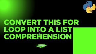 7.1K views · 57 reactions | Convert this for loop into a list comprehension. | Python Coding | Facebook