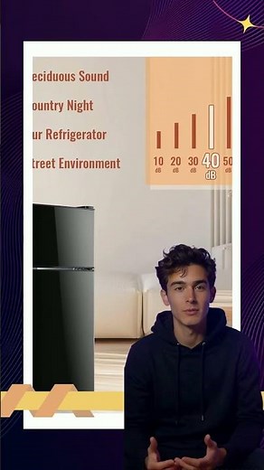 Tiny Fridge, Big Power! 2.4 Cu.ft with Freezer & Temp Control | Office & Dorm