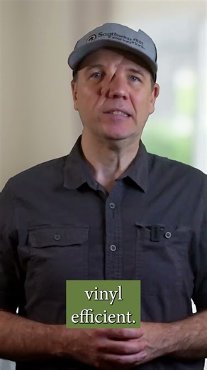 Are Vinyl Windows Bad for Energy Efficiency? #short #shorts #shortvideo #vinyl #windowreplacement