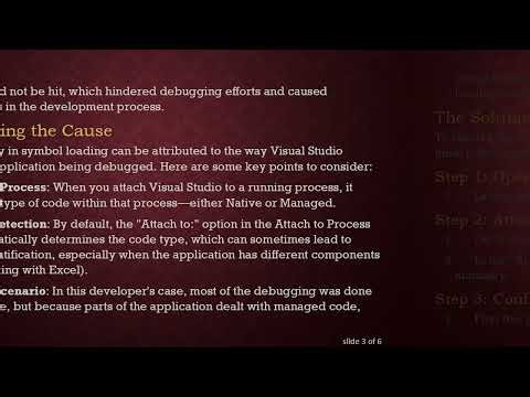 Fixing Visual Studio Symbol Loading Issues