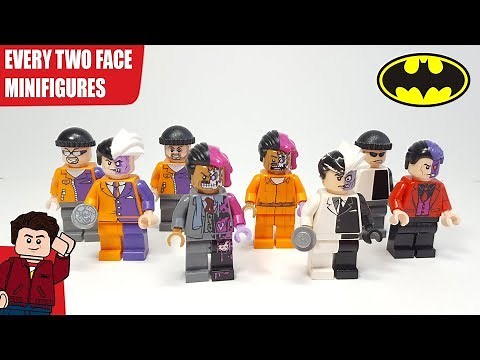 EVERY LEGO Two Face Minifigure EVER Released