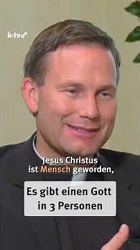 There is one God in three persons: Prof. Ralph Weimann speaks about the Trinity #shorts