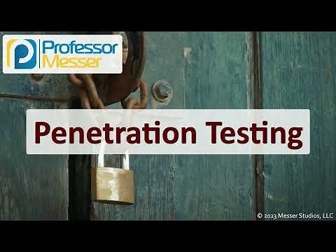 Penetration Testing - CompTIA Security+ SY0-701 - 4.3