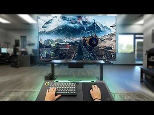 Ultimate Couch PC Gaming Setup - 100-Inch Gaming TV!