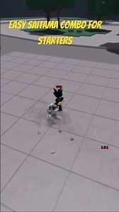 Easy saitama combo For Starters # Tsb #roblox