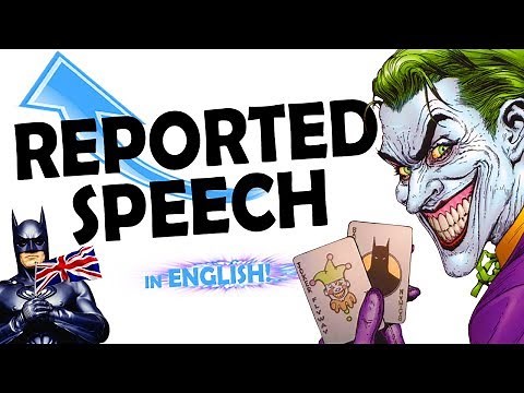 Reported Speech | ENGLISH GRAMMAR VIDEOS