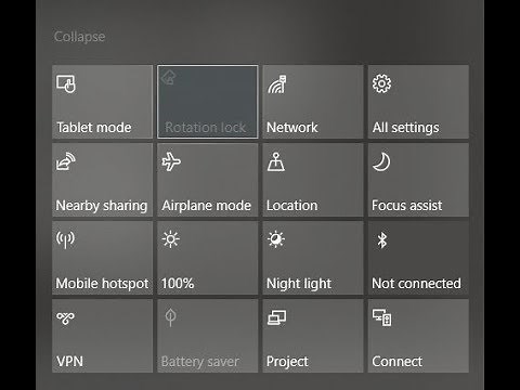 fix Rotation lock greyed out on Windows 10