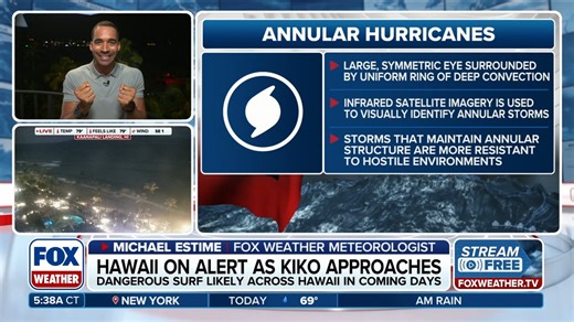 🌀 HURRICANE HQ: A state of emergency remains in effect across the state of Hawaii as powerful Hurricane Kiko continues to barrel across the Central Pacific Ocean on a path bringing it close to the Aloha State this week. More: https://www.foxweather.com/weather-news/hurricane-kiko-hawaii-state-of-emergency | FOX Weather