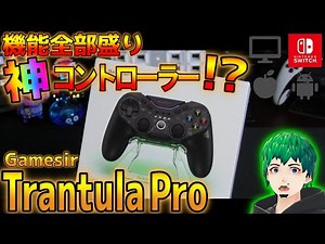 コスパ最強神コントローラー！？「GameSir trantula Pro」をレビュー！#gamesir #コントローラー #trantulapro #PC #switch #ios #android