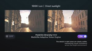 Dimensity Adaptive Vision Engine のパワーをご覧ください。 MediaTek Dimensity 9400 にのみ搭載されているこの革新的なテクノロジーは、すべてのビデオ コンテンツや照明条件で一貫した視覚体験を提供します ☀️。昼も夜も、屋内でも屋外でも、コンテンツは常に最高の状態で表示されます。 #MediaTek #Dimensity9400 #AdaptiveVisionEngine | MediaTek | Facebook