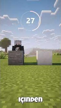 60 Saniyede Minecraft Bloğunu Bul Oyunu Part 6. #minecraft