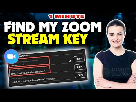 How to find my zoom stream key 2024 (Quick & Easy)