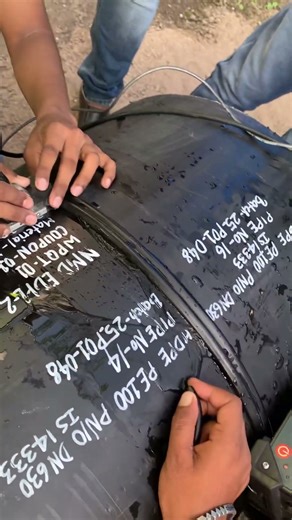 (High Density Polyethylene) HDPE Pipe PAUT Inspection Demo | Phased Array Ultrasonic Testing