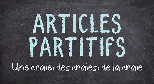 Les articles partitifs – France Podcasts