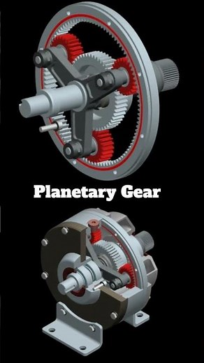 Planetary Gear📌#planetary #gearmechanism#gearsystem#automative#automation#epicyclicgear@Er_Simmu1014