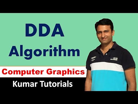 DDA Algorithm in Computer Graphics | Digital Differential Analyzer | Kumar Tutorials
