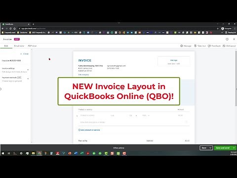 Check this out! NEW Enhanced Invoice Layout in QuickBooks Online! (QBO)