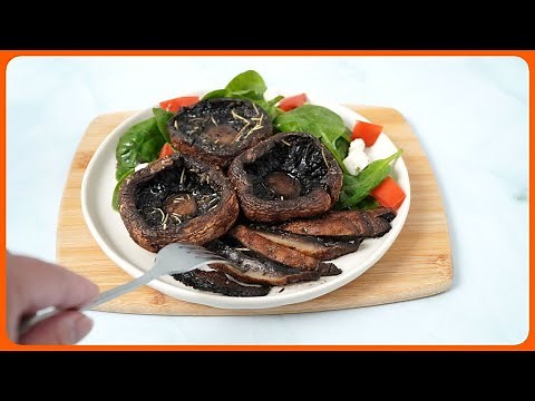 Quick and Easy Air Fryer Portobello Mushroom