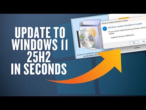 Update to Windows 11 25H2 Right Now Using Enablement Package