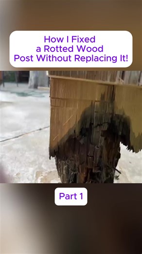 Repairing Rotted Wood Post: Easy DIY Tips