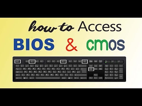 How To Enter/Access System BIOS or CMOS Setup