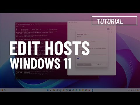 Edit HOSTS file on Windows 11, 10 (3 methods)