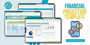 Fintech Financial Projection Template - Simple Fintech Financial Model