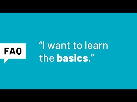 GCFLearnFree.org FAQ: I want to learn the basics. How do I get started?