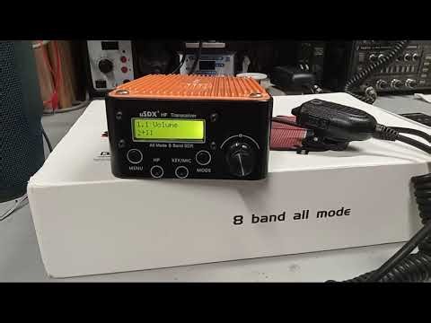 usDX plus V2 receiver demonstration right out of the box
