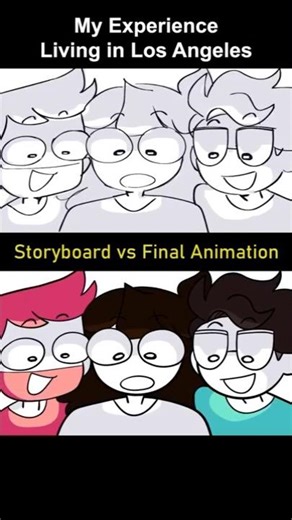Storyboard vs Animation: Living in Los Angeles (shot 19 & 20)
