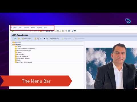 Demonstration: Navigating the SAP Graphical User Interface Screen - SAP ERP