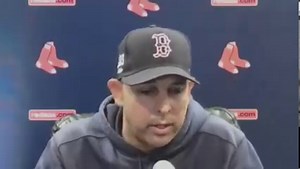 9.1K views · 393 reactions | Check in with manager Alex Cora following yesterday's win. | Boston Red Sox Highlights | Facebook