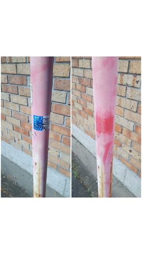 消火栓標識 ステッカー 改善 ５件 情報提供先 武蔵村山市役所 パターン4