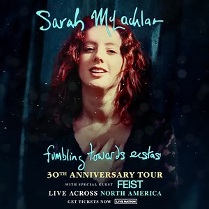 582 reactions · 28 shares | Tickets on sale NOW. See Sarah McLachlan on her Fumbling Towards Ecstasy 30th Anniversary Tour! Don’t miss her performing the album LIVE, front to back, along with all her hits. | Sarah McLachlan | Facebook