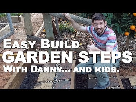 Easy Build Garden Steps