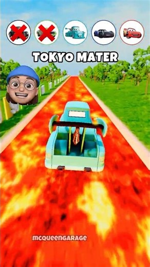 Junior Moon vs Chick Hicks vs Tokyo Mater vs Jackson Storm vs McQueen vs Giant Lava Crater