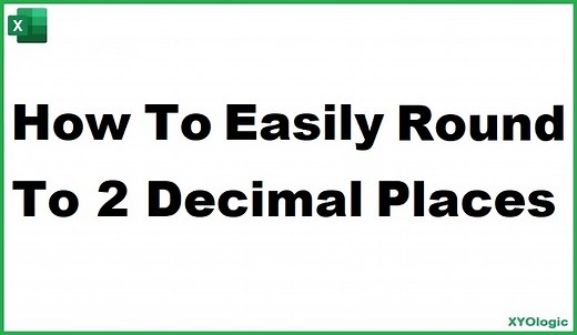 How to Easily Round to 2 Decimal Places in Excel