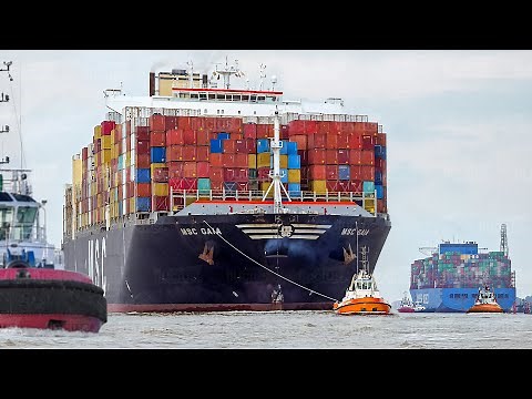 A Day in Life of Busiest Ports Handling World’s Biggest Container Ships | Documentary