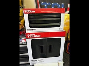 Hyper Tough Mini Tool Box And Cabinet Walmart Review