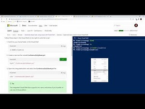 Exercise Create and save scripts in Azure PowerShell