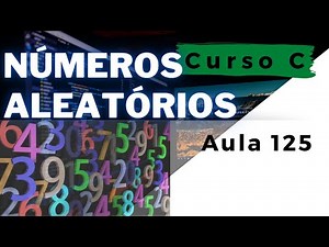 Curso de Programação C | Como gerar números aleatórios com a função rand() sem repetição? | aula 125