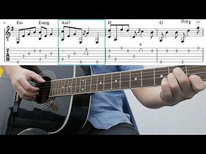 More Than Words (Extreme) - Easy Fingerstyle Guitar Playthrough Tutorial Lesson With Tab
