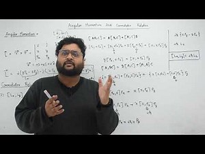 COMMUTATION RELATIONS OF COMPONENTS OF ORBITAL ANGULAR MOMENTUM OPERATOR || hindi english