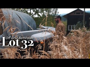 Is This The Best Off Grid Bathroom Solution? Tiny Home Building, in Remote Canada