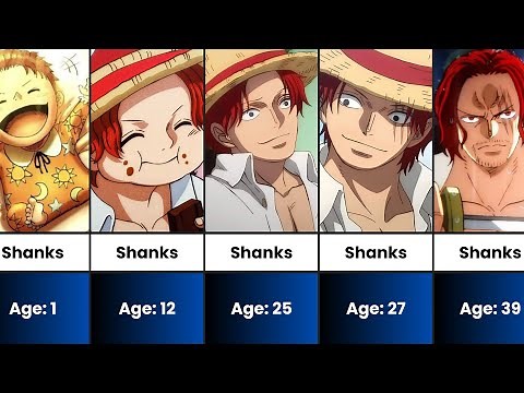 Evolution Of One Piece Characters