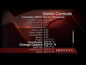 Ferrari Virtual Race - Game Options [HD]