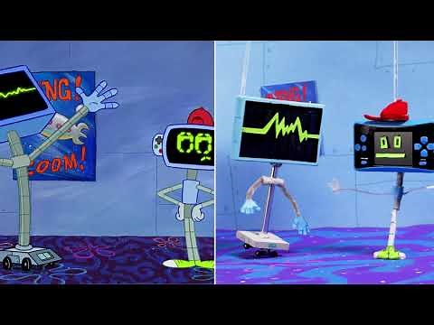 Baby Chip Plankton IRL! 👶🍼🤖 | SpongeBob IRL