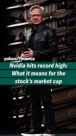 28K views · 202 reactions | Nvidia's stock just hit a fresh record high. What does that mean going forward? More: yhoo.it/4nkXhjx | Yahoo Finance | Facebook