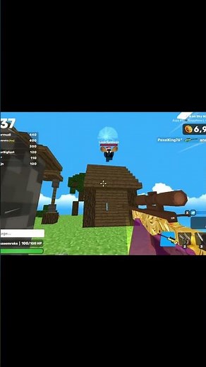 Poxel io AWP-2G gameplay #shorts #poxel #poxelio