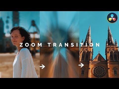 Smooth ZOOM Transition - DaVinci Resolve Beginner Tutorial
